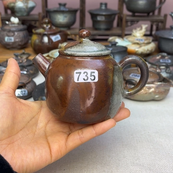壶裸柴烧陶瓷茶具