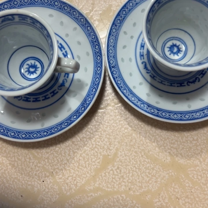 红***梦杯景德镇陶瓷金花玲珑尔卑