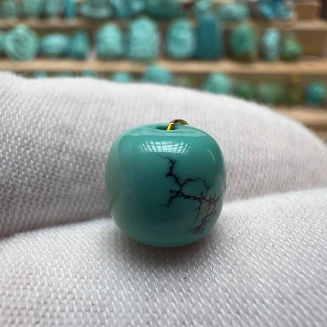 绿松石未镶嵌配饰9.3*8.5