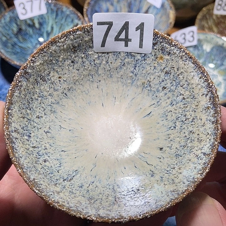 茶盏龙窑柴烧柴烧落灰