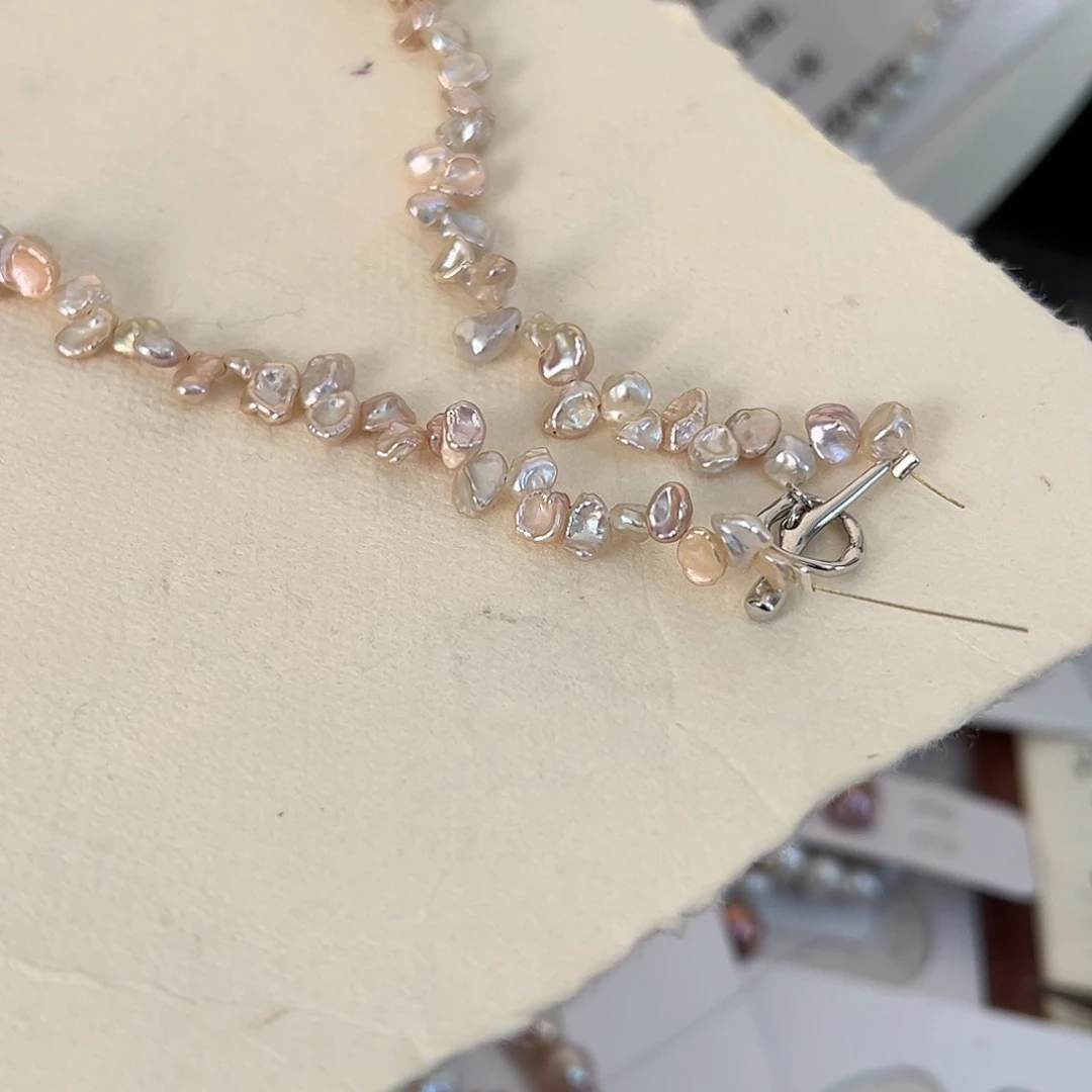 淡水珍珠耳环银S925镶嵌椿专拍不退换