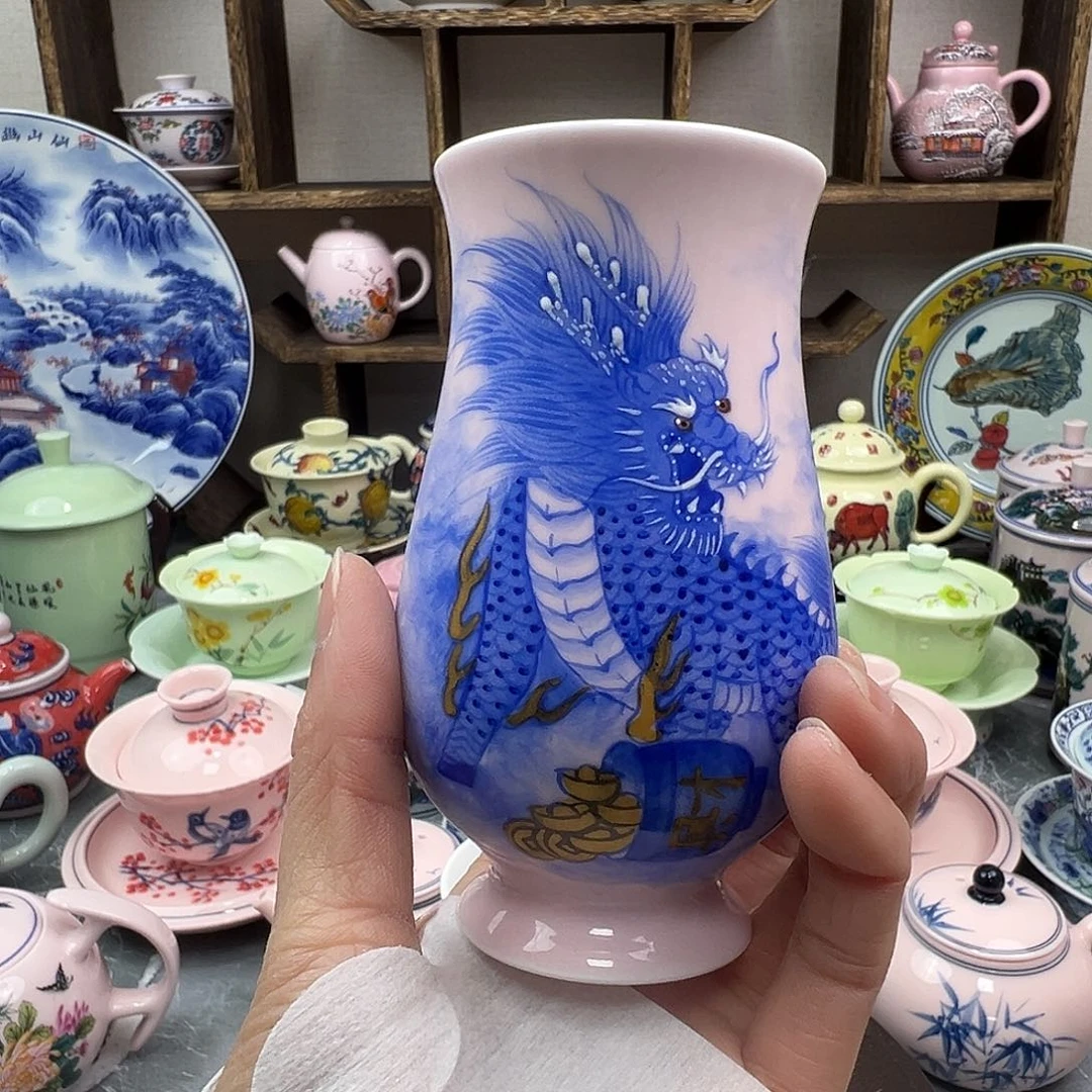 摆件陶景德镇陶瓷567老厂瓷66