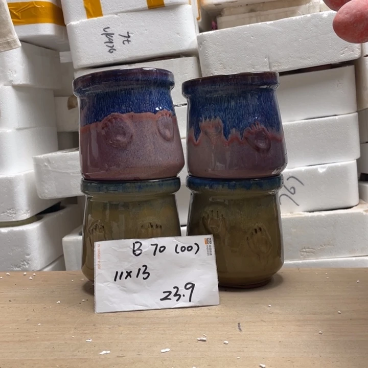 粗陶多肉花盆微瑕7000