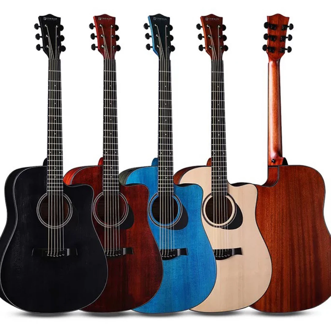 品牌面单41寸40寸民谣木吉他微瑕裸琴不带配件