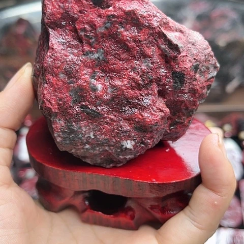 【闪购商品】天然辰砂金*天然原矿朱砂毛料