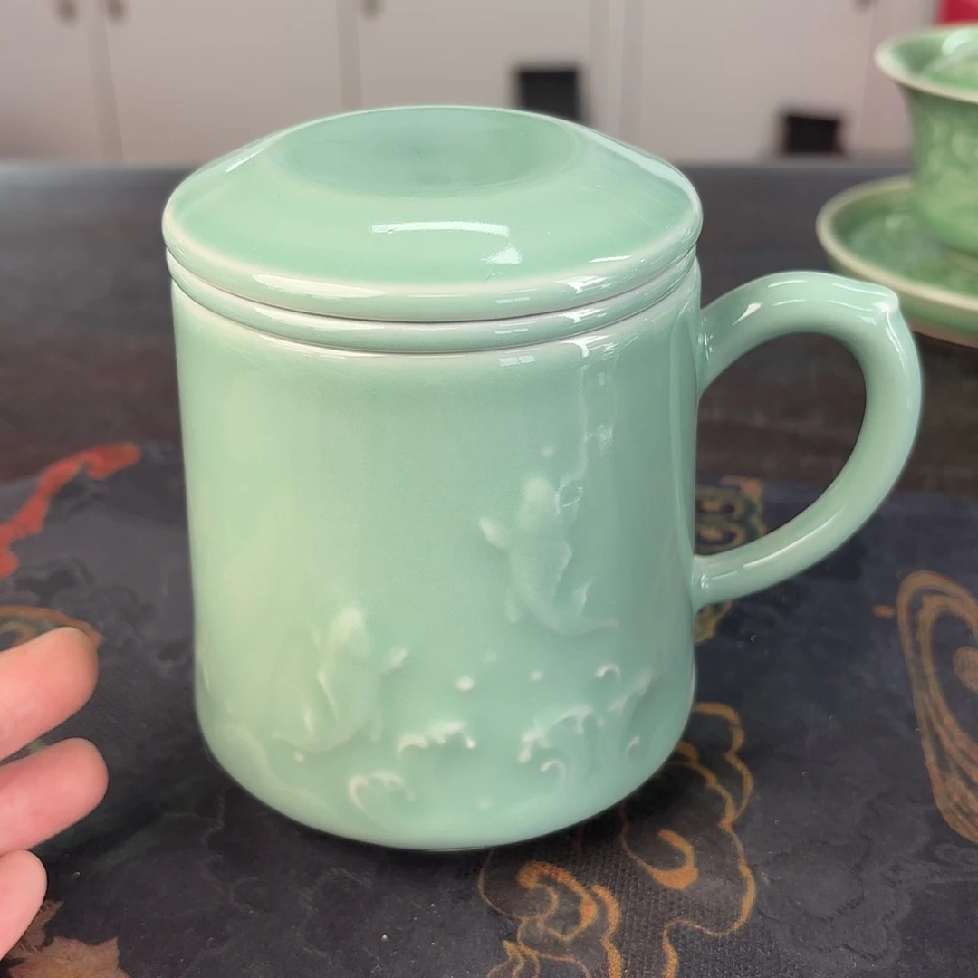 小米茶器龙泉云间青瓷