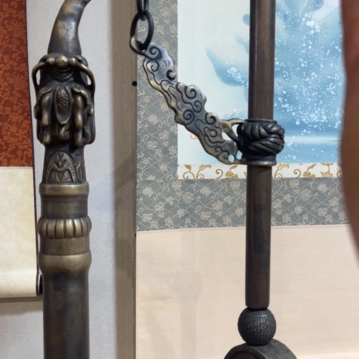 铜中古工艺品摆件