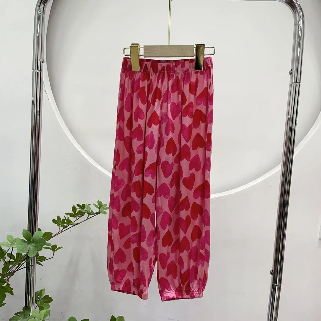 【棉绸】儿童夏季防蚊裤休闲裤2602