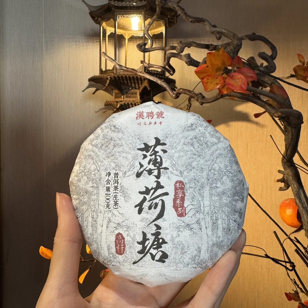 【言老师专属】2023年薄荷塘 三类头春 森林蜜韵薄荷甜凉感普洱生茶
