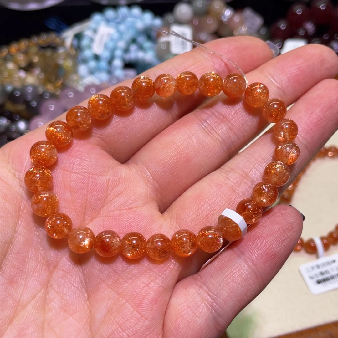 日光石手链未镶嵌ᝰ****¿7.4mm金太阳