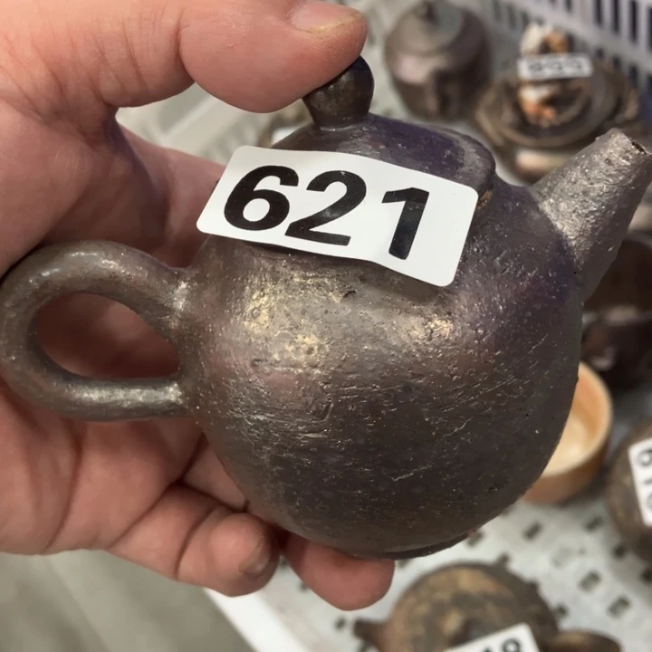 柴烧茶具茶杯大放漏