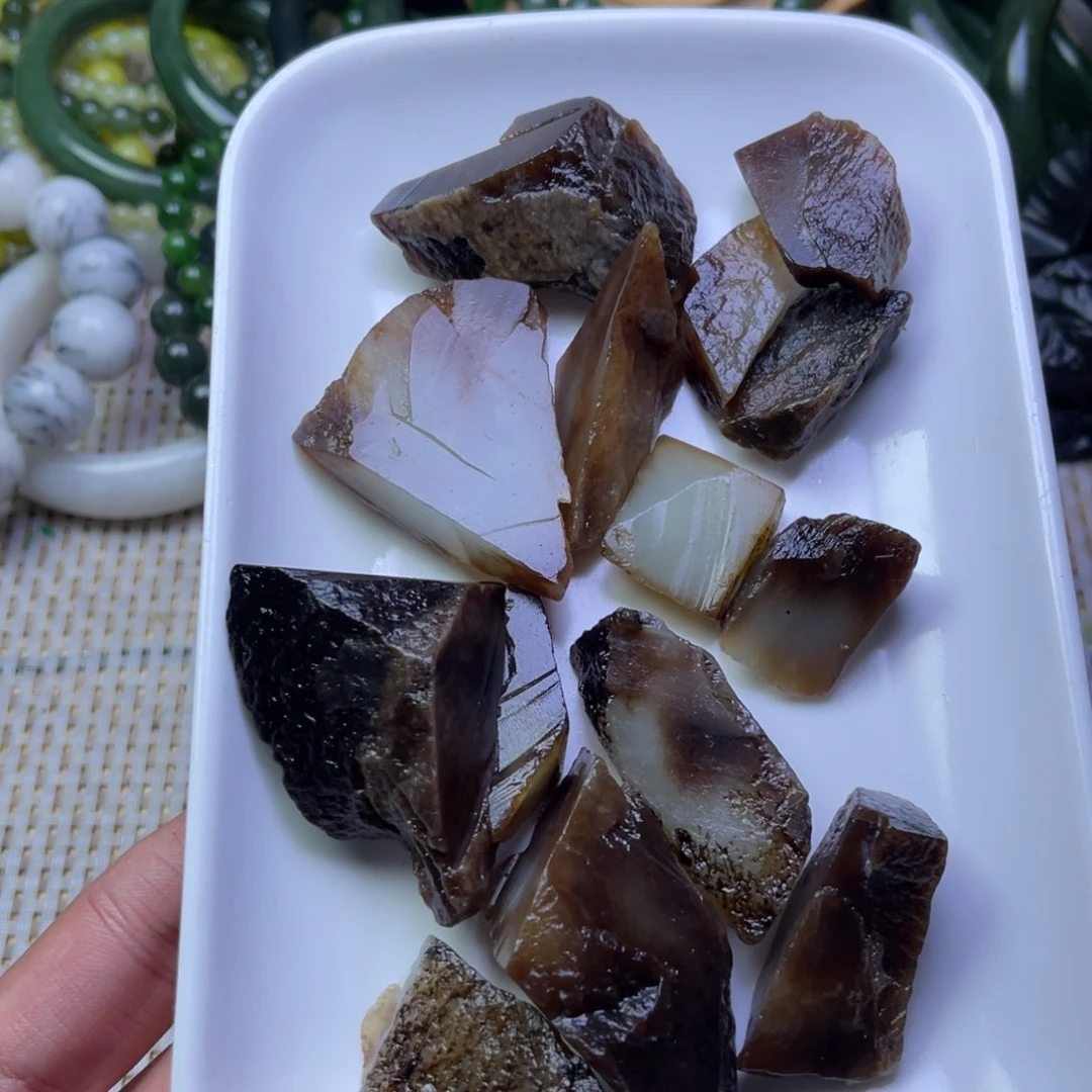 未镶嵌和田玉珠宝半成品