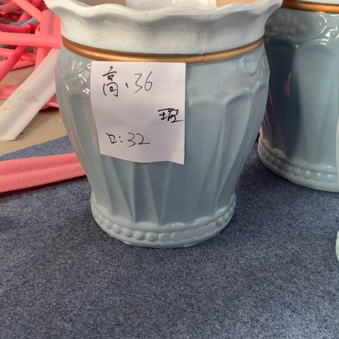 高温陶瓷花盆微瑕