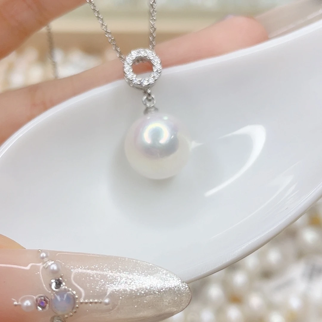 淡水珍珠未镶嵌吊坠(赠链)