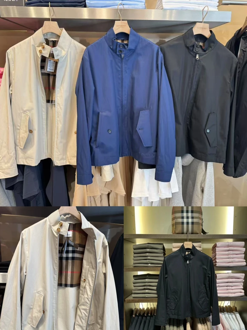 全新未使用 BURBERRY/博柏利 男款外套半内衬经典色