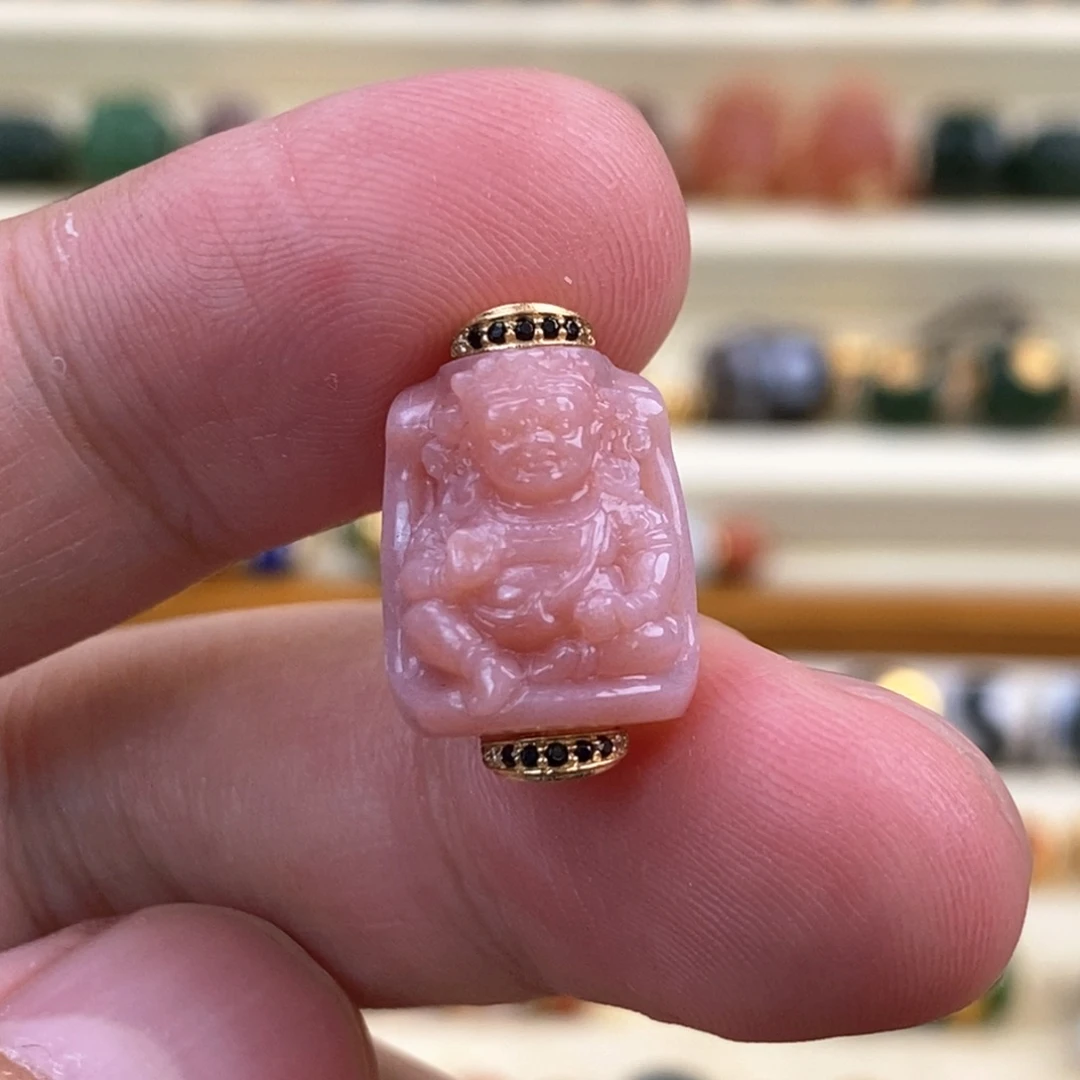 玛瑙/玉髓颈饰18K金镶嵌