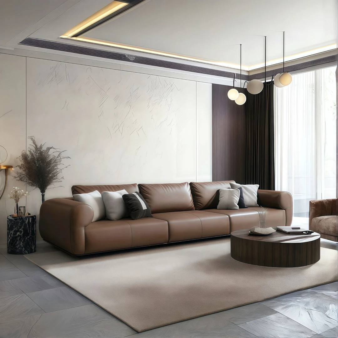 【西伯侯】原创专利款-铂金怀抱沙发 轻奢客厅家用大气