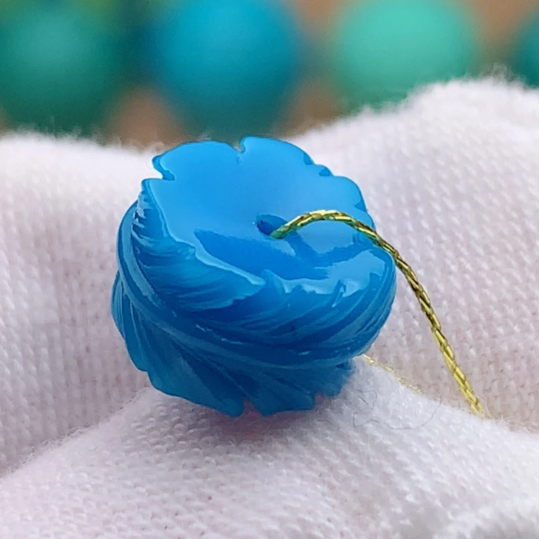 未镶嵌绿松石珠宝奇石