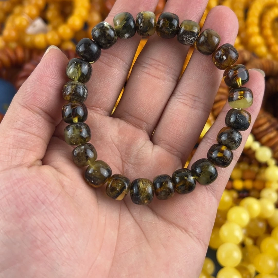 琥珀未镶嵌珠宝奇石