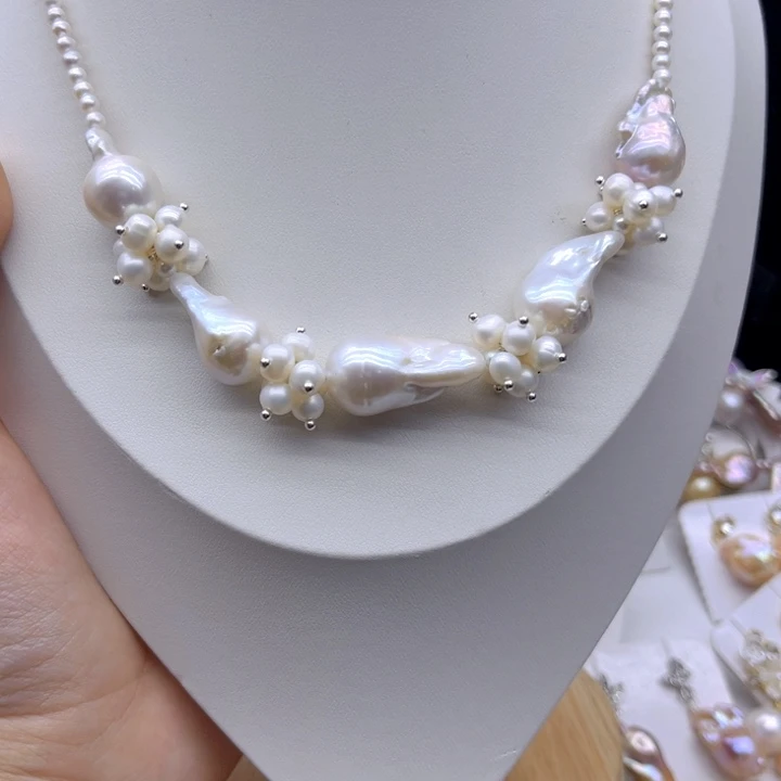 淡水珍珠颈饰未镶嵌