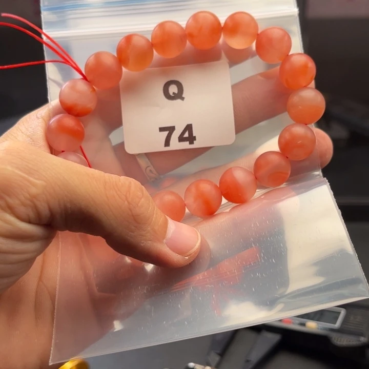未镶嵌多样性发货默认微瑕12m m南红玛瑙