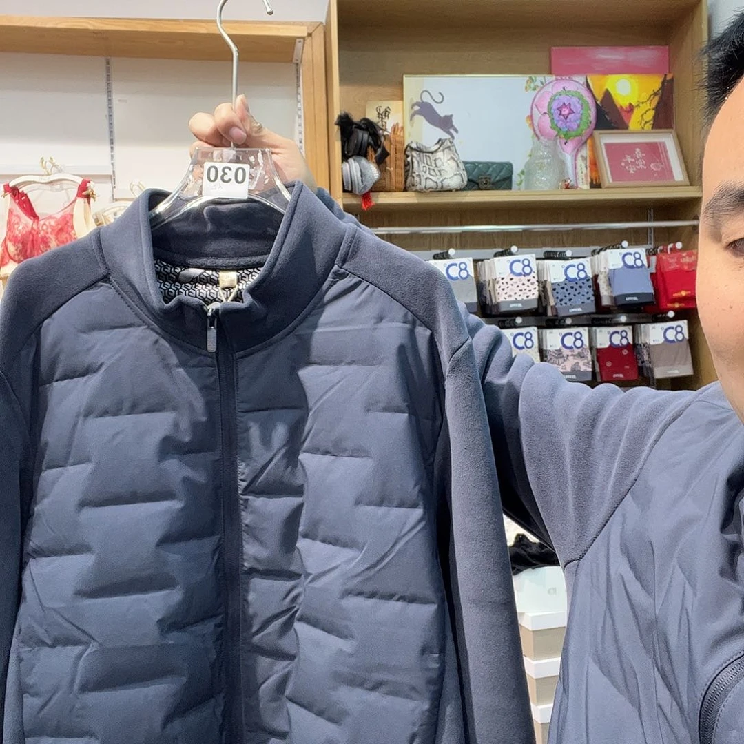 三醋酯纤维男士xl的衣服搭配示范030