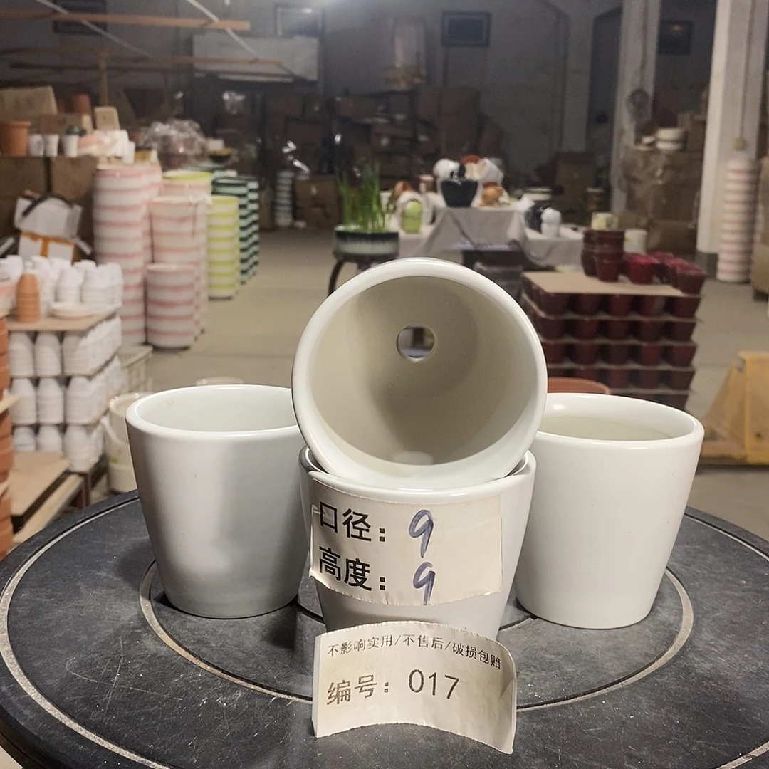 微瑕花盆-017-口9×9-4个