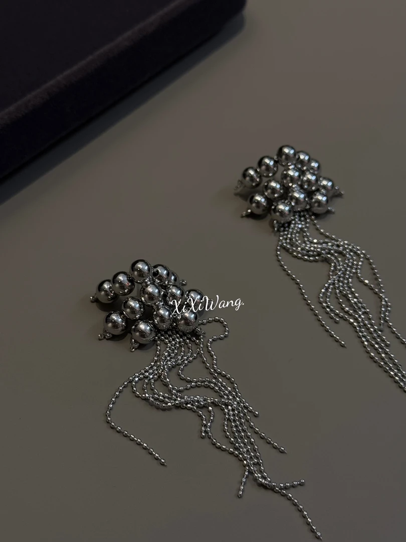 铜合金耳饰 铜合金耳饰 XiXi Wang .“星光之舞”小众设计感耳环