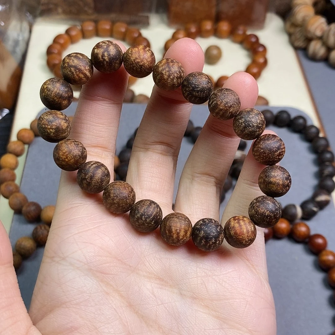 藕***培无事牌贡木顶级通体黑金爆龙鳞1.0