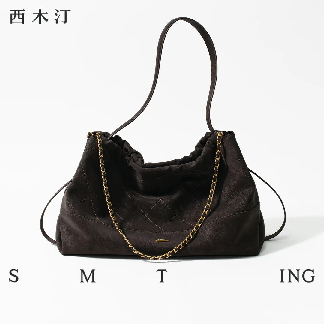 【西木汀】 如烟大号 托特包腋下包通勤包小众单肩斜挎包秋冬女士包