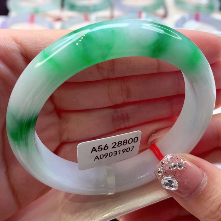 未镶嵌手镯翡翠45号正圈77
