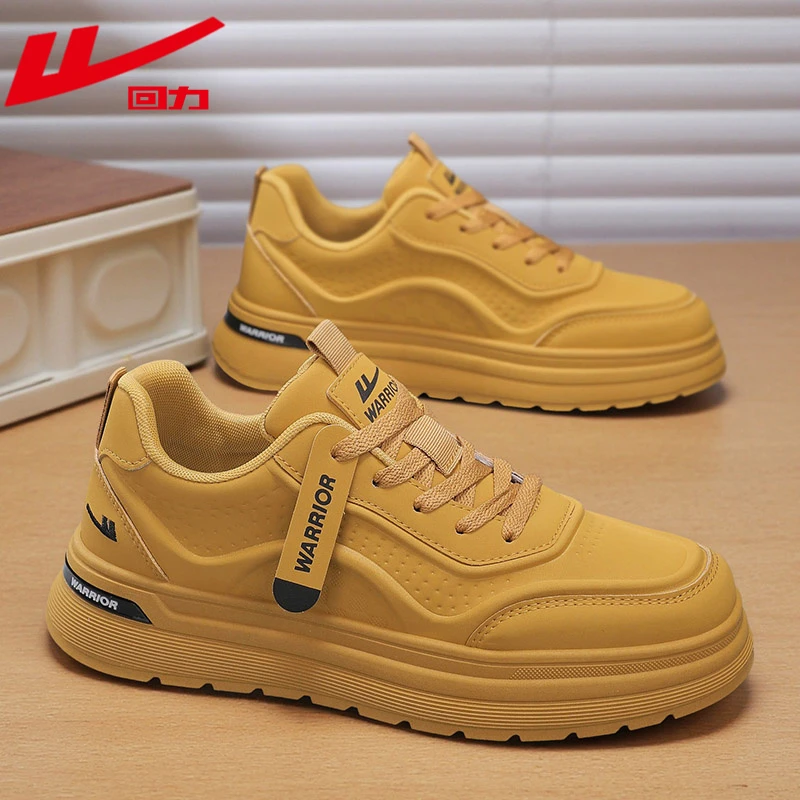 回力男鞋板鞋秋季百搭薄款透气运动潮鞋男士低帮防滑时尚休闲鞋