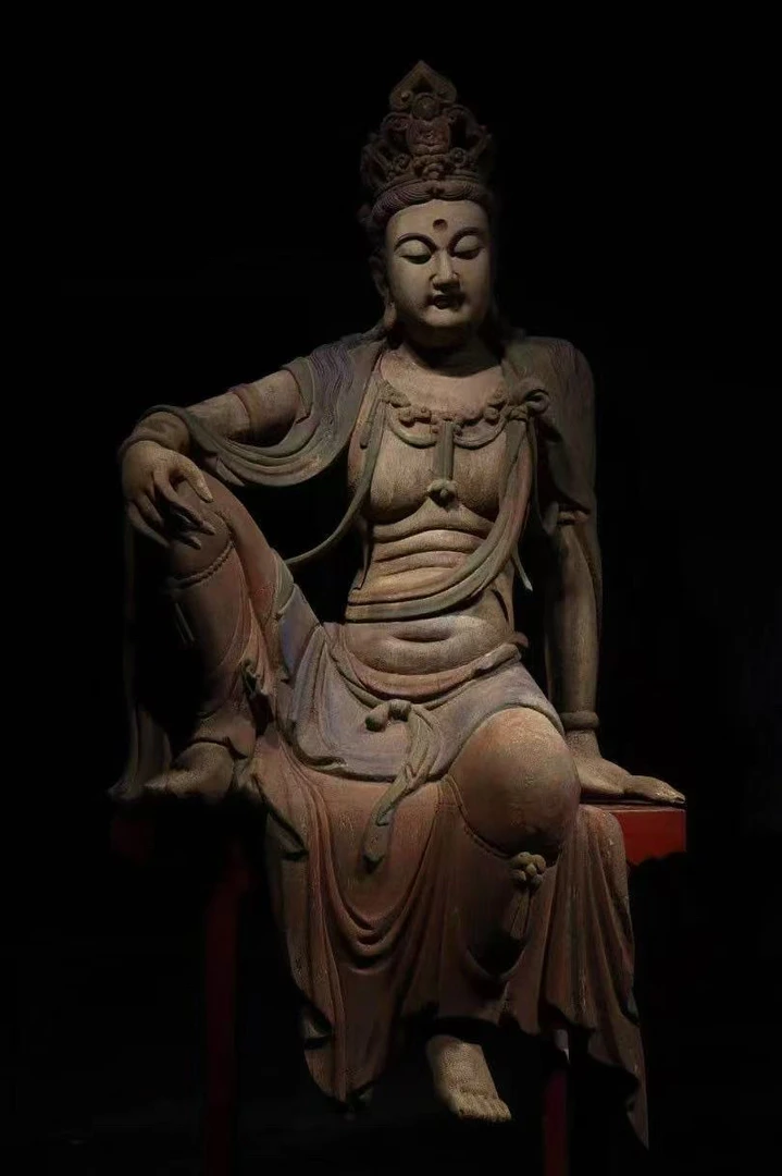 自在观音佛堂仿古摆件邮费到付不支持七天无理由45天内发货