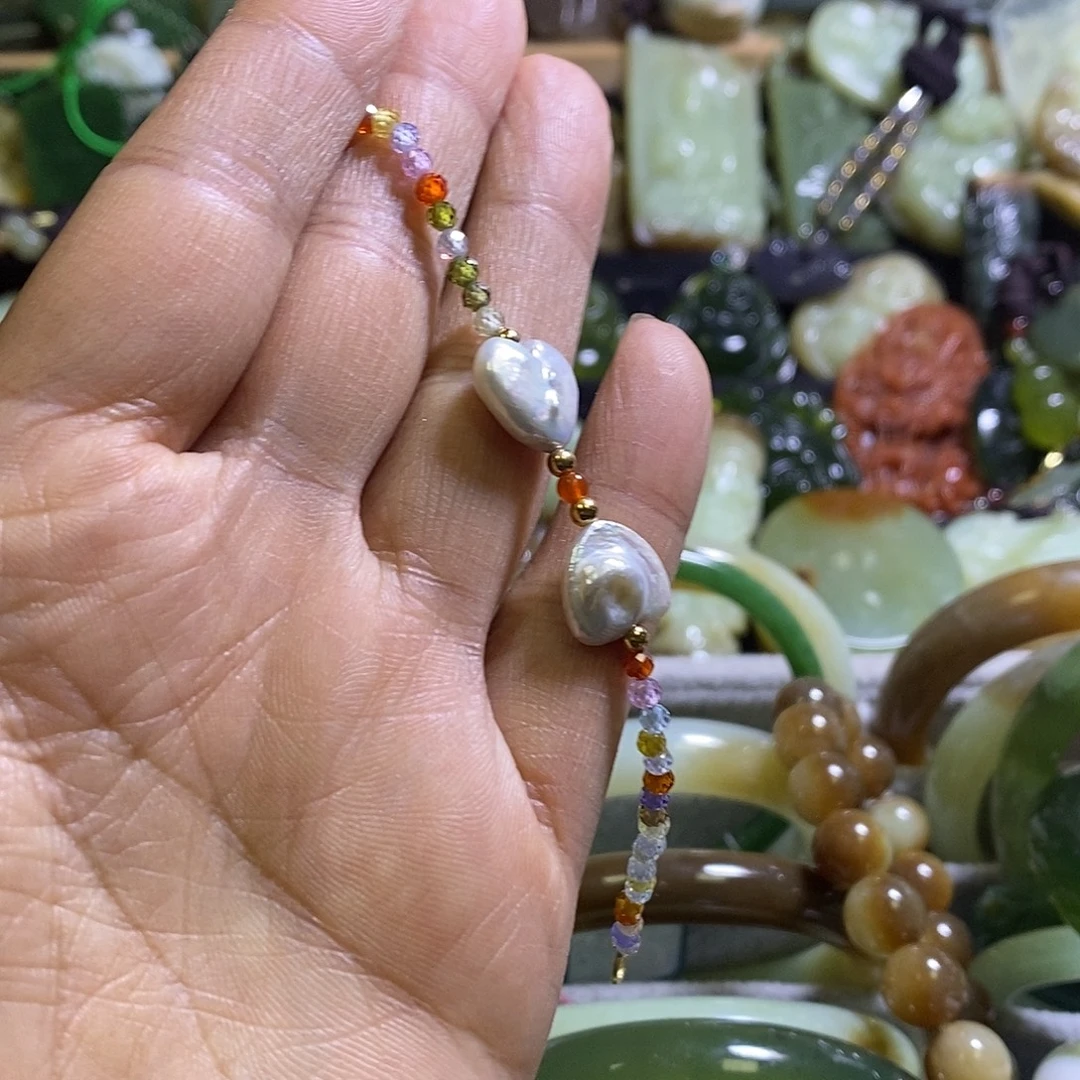 未镶嵌手绳淡水珍珠