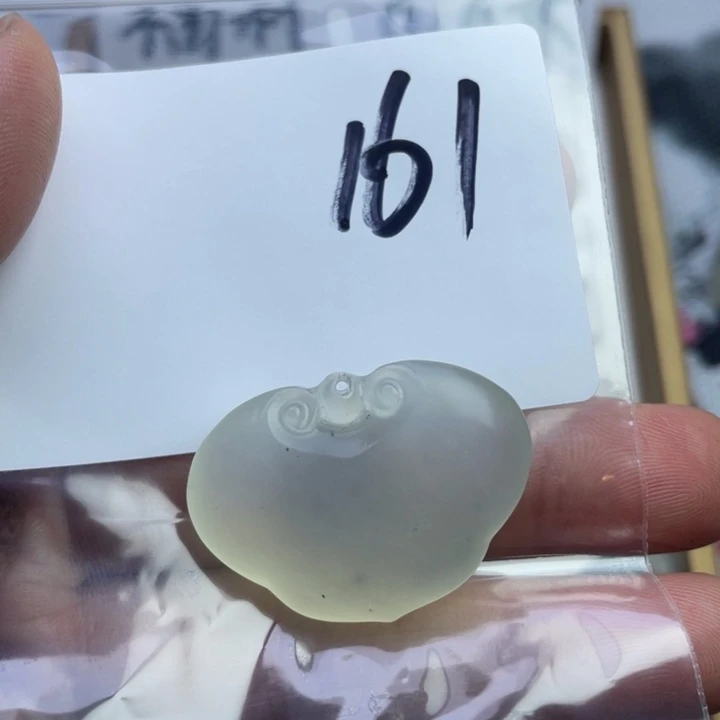 蛇纹石玉合金颈饰