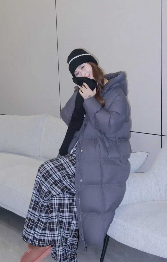 【90绒子白鸭绒】时尚百搭街头百搭通勤云感泡芙大被子绒羽绒服