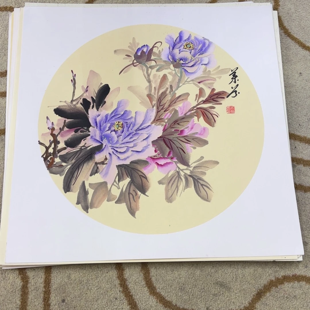 国画国画老师作品刘