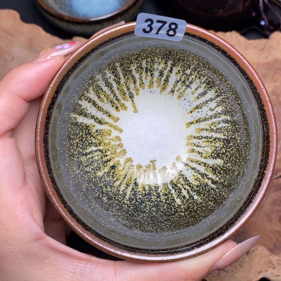 茶盏建窑建盏主人杯378