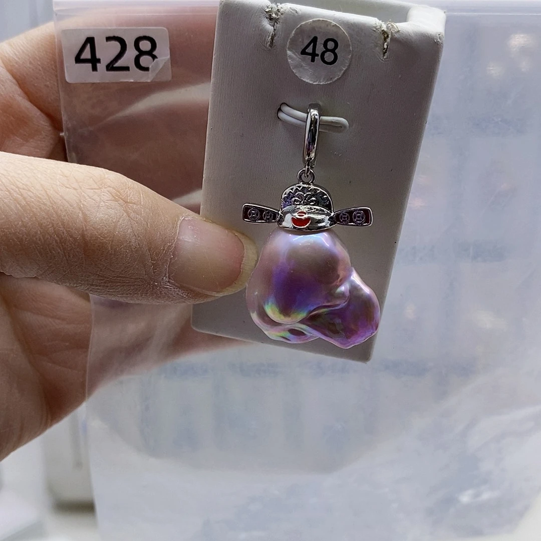 颈饰合金淡水珍珠