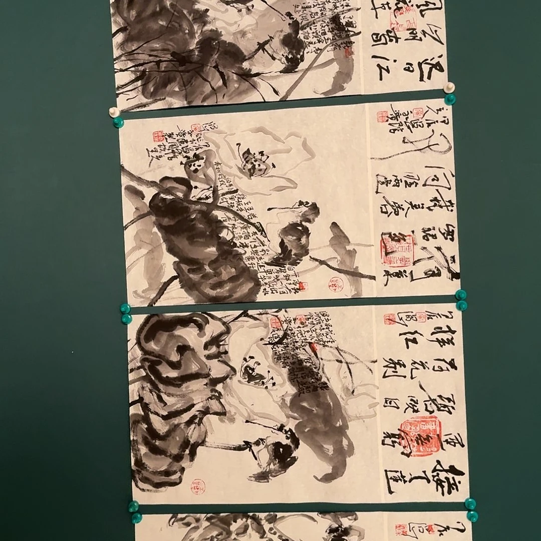 国画黄老师的作品