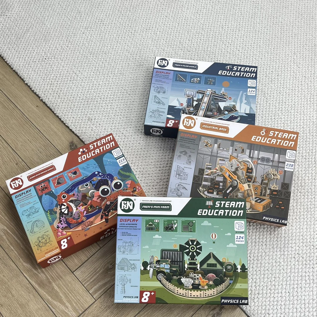 DIY拼装模型手工拼插玩具 款式不挑