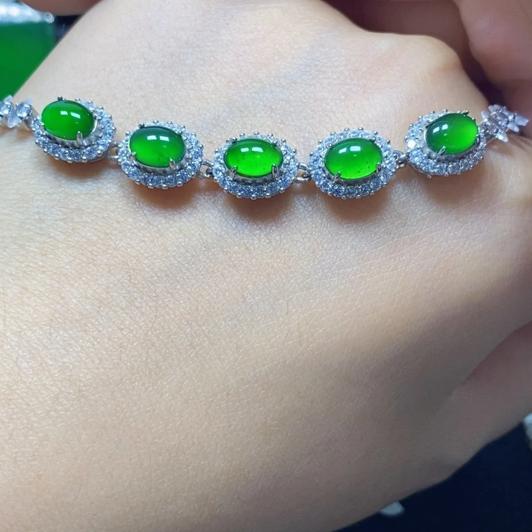 未镶嵌手链翡翠天然翡翠