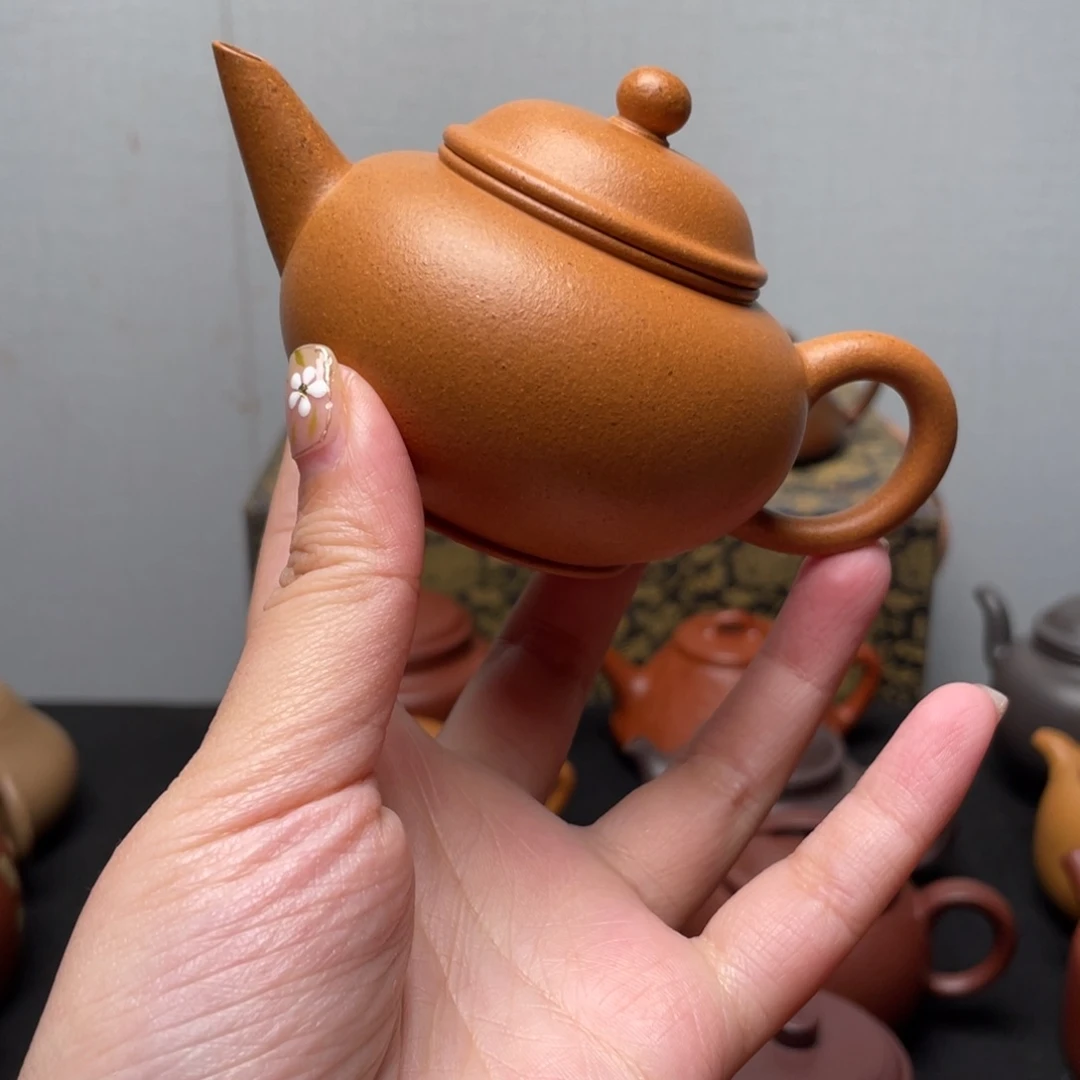 紫砂壶全手工黄金段