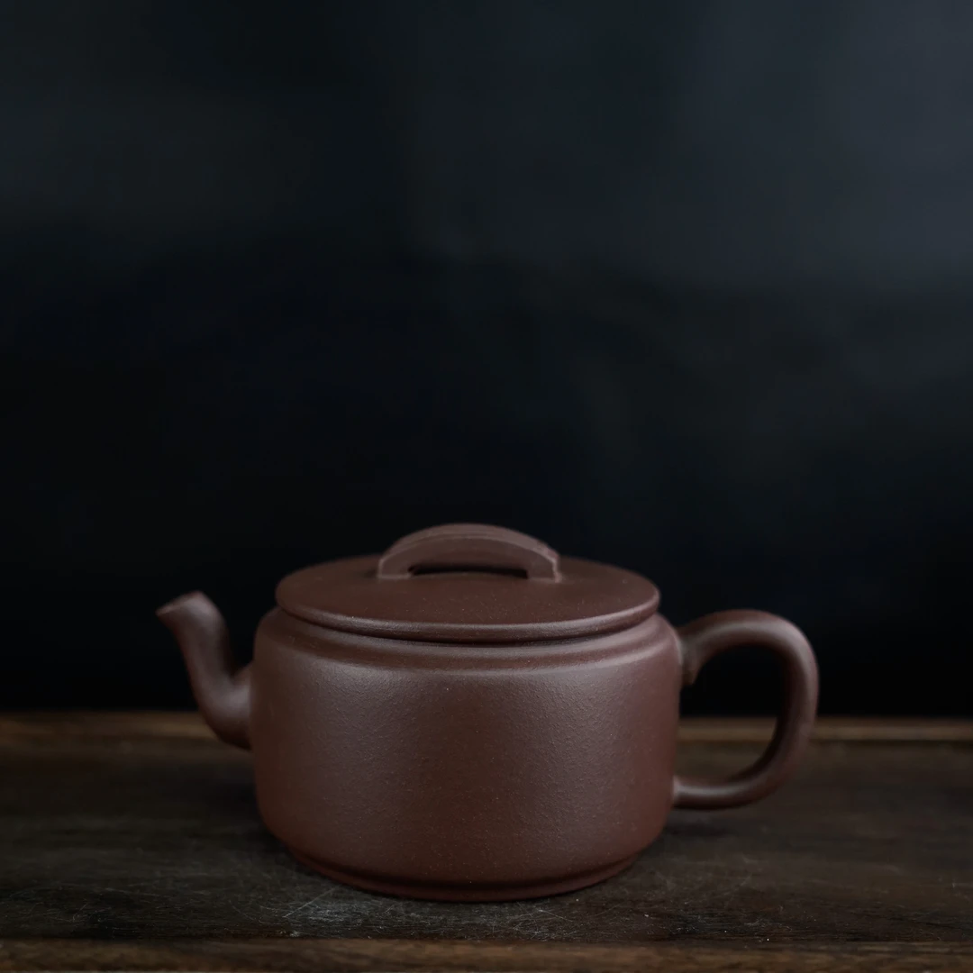 GSZS-6594  民间艺人  宜兴手工紫砂 汉瓦