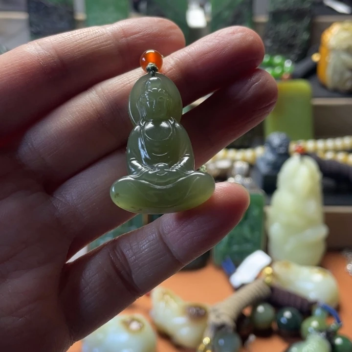 和田玉未镶嵌手串