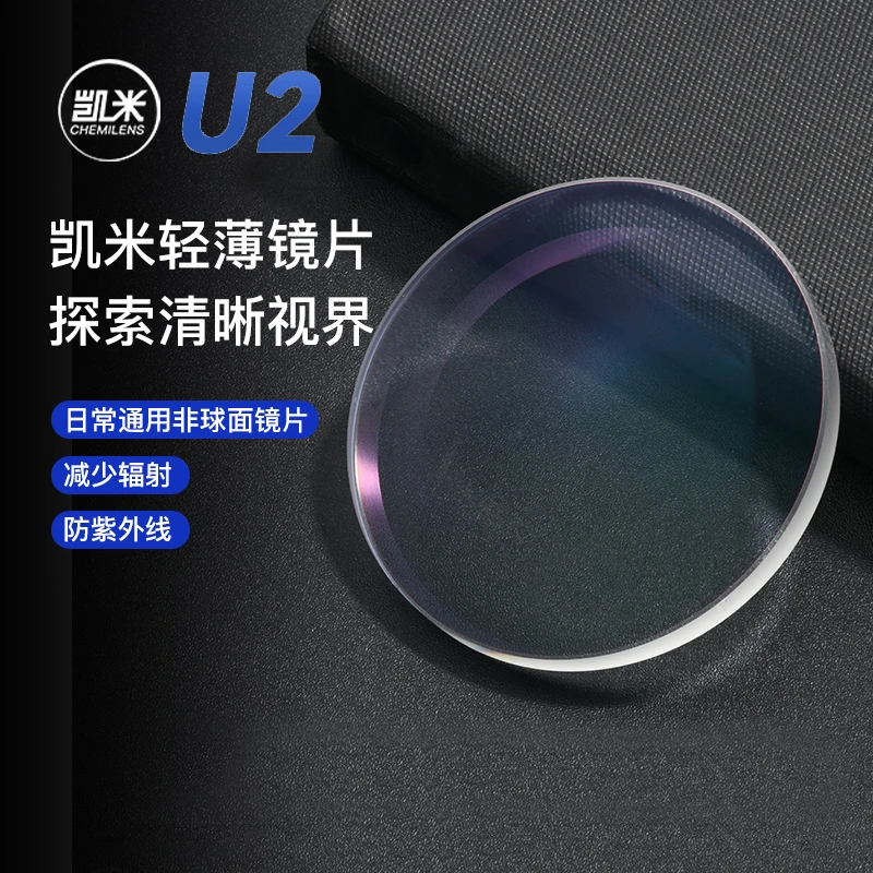 【买品牌镜片送店铺任意一款镜架】高清品牌镜片近视镜片防蓝光