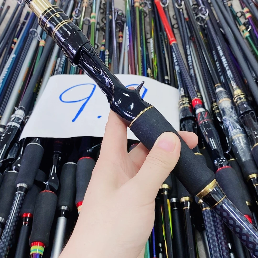 黑金色螺纹枪柄2.4米