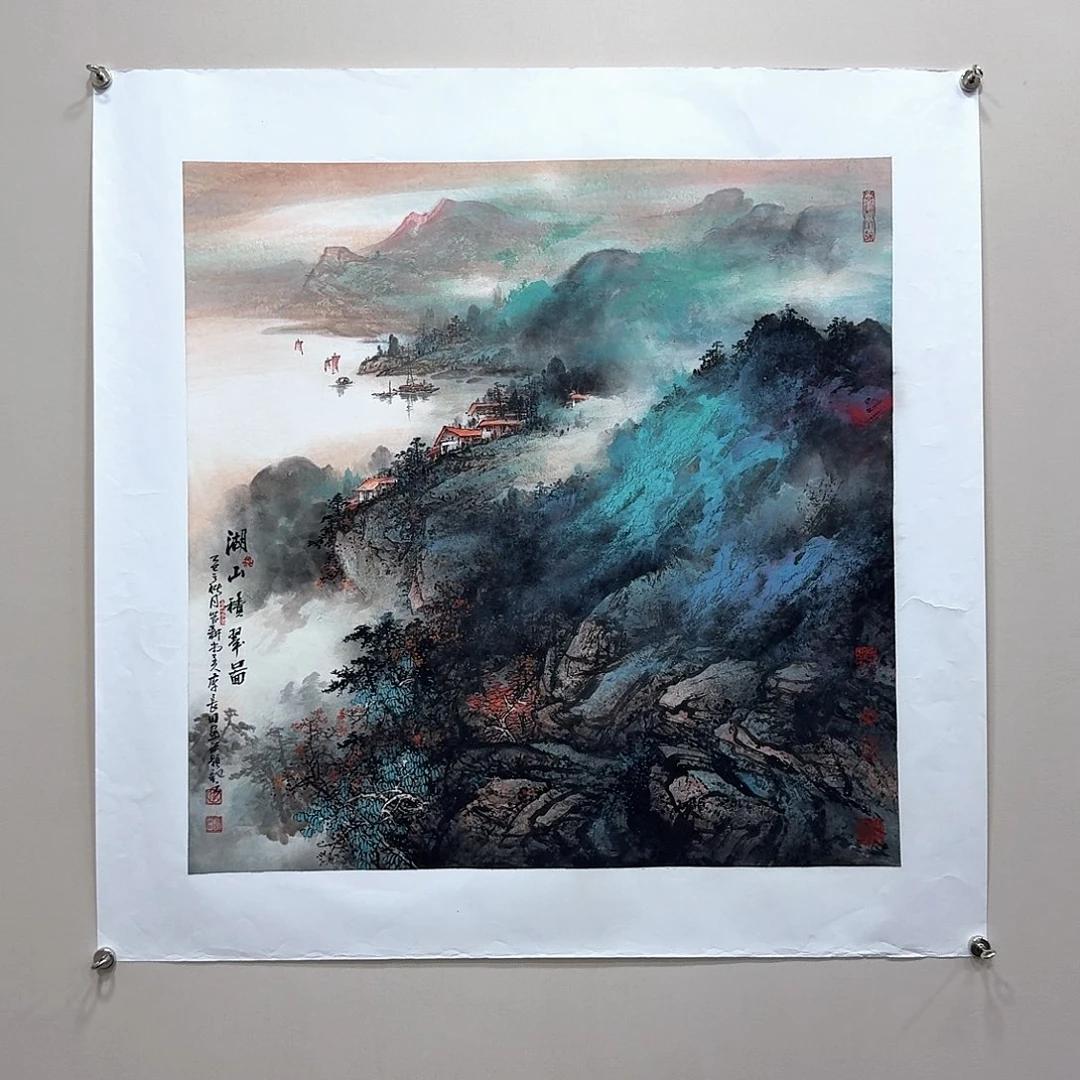 国画李长田精品68✖️68 终身保真
