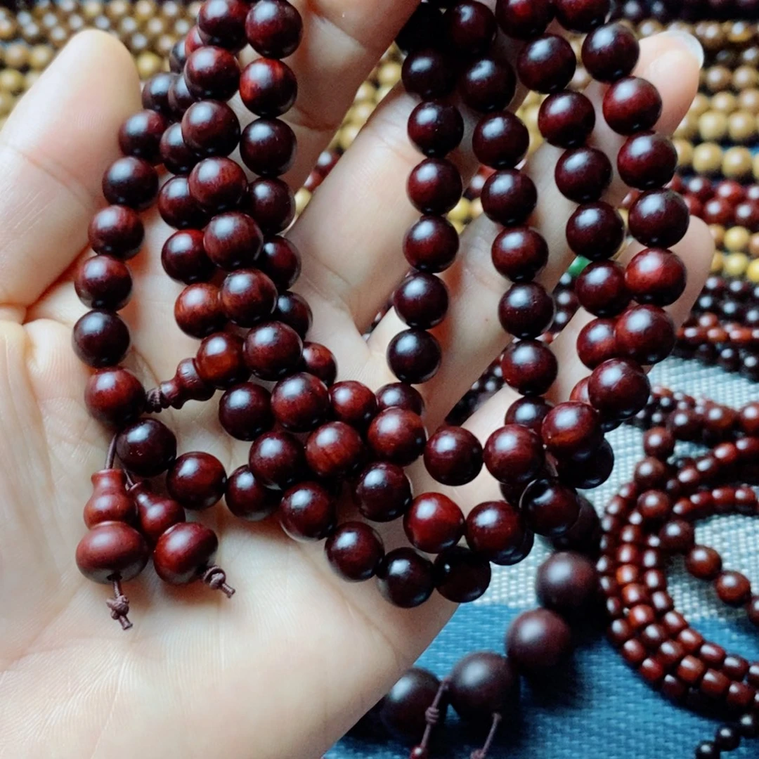 檀香紫檀（小叶紫檀）手串/手链0.8
