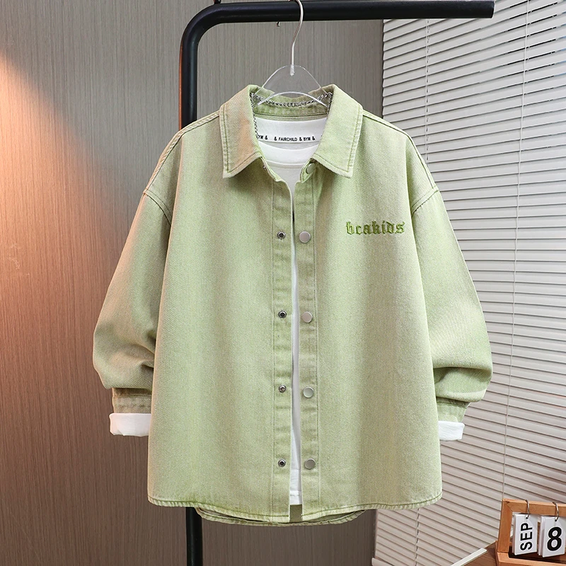 BCA中大童青少年秋季衬衫萌娃穿搭DF-衬衫男童秋装2610